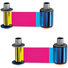 شريط ألوان Fargo 84052 YMCKK لطابعات HDP5000 - 2 Pack