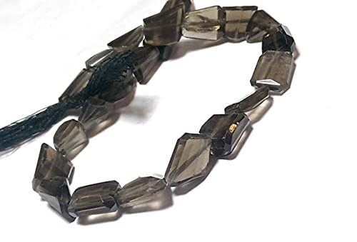 Chaîne onyx vert perles cubes facettés 6-8mm chapelet rosary beads chain pour création bijoux
