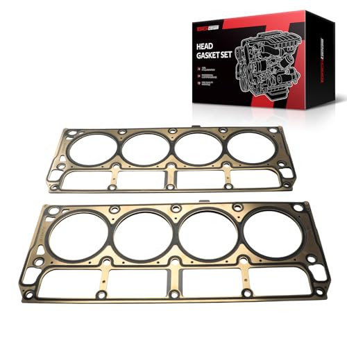Image of Torchbeam MLS Engine Head Gasket Fit for Chevy Silverado 1500 Tahoe Suburban Avalanche Express Corvette Camaro, GMC Sierra Yukon XL 1500 Savana 4.8L 5.3L 5.7L 6.0L, Replace# 12589226 12498544 12565390