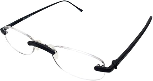 Calabria 714 Flexie - Lentes de lectura ovalados sin montura +2.00 carbĂłn para hombresmujeres, flexibles, con marco TR90 Calabria 714 Flexie - Lentes de lectura ovalados sin montura +2.00 carbĂłn para hombresmujeres, flexibles, con marco TR90