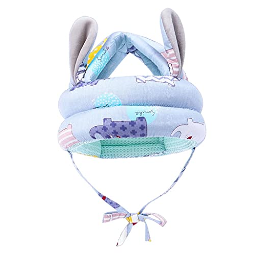 T TOOYFUL Niño Bebé Sombrero Protector Casco de Seguridad para Niños Pequeños para Caminar Gateando - gris Cover