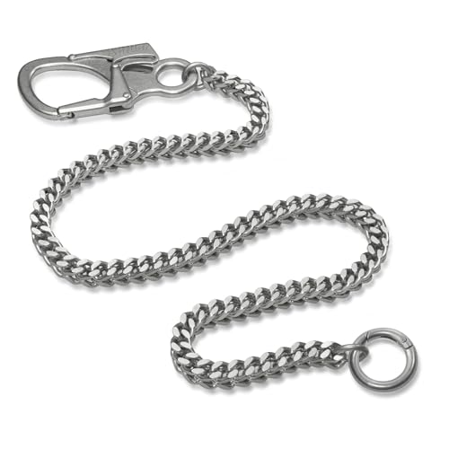 Image of Ahiller Mens Wallet Chain with Heavy Duty Keychain Carabiner Clip