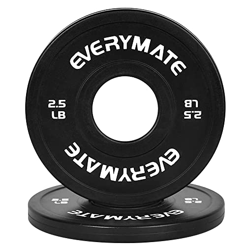 EVERYMATE Black Change Hantelscheiben 1,1 kg Set Bruchplatte Olympische Bumper Plates für Cross-Training Bumper Hantelscheiben EVERYMATE Black Change Hantelscheiben 1,1 kg Set Bruchplatte Olympische Bumper Plates für Cross-Training Bumper Hantelscheiben