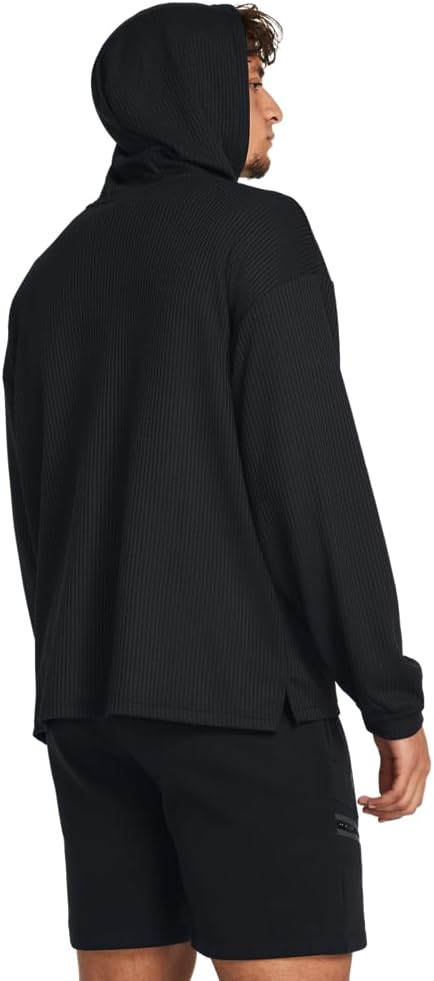 Under Armour mens Rival Waffle Hoodie - Image 2