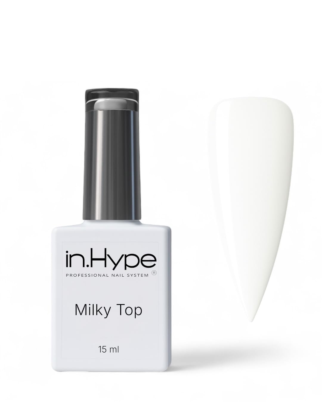 IN.HYPE Gel Top Coat UV/LED Cured (Milky Top)