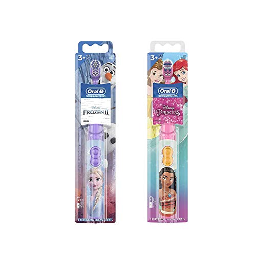 Oral-B Pro-Health Jr. Battery Powered Kid's Toothbrush Featuring Disney's Frozen