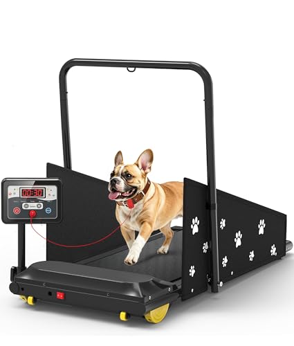 CIIHI Dog Treadmill for Medium Small Dogs - 265lbs Weight Capacity Pet Running Machine with...