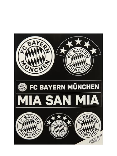 FC Bayern München | Sticker Set Glow in The Dark| FC Bayern München | Sticker Set Glow in The Dark|