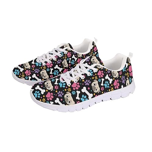 Jeiento Lightweight Tennis Shoes for Men Women Walking Sneakers Athletic Running Shoes Gym Sports Shoes Mesh Workout Casual Shoes