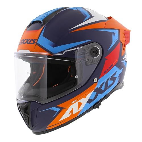 Casque intégral Axxis Hawk SV Evo protégeant des reflets du soleil