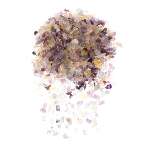 TOYANDONA Aquarium Rocks for Fish Tank Natural Fish Tank Decorations Vase Fillers Small Pebbles 400g