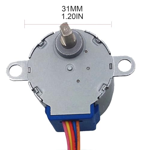 Moteur pas à pas 24BYJ48 haute précision avec réducteur robuste et miniature - 4