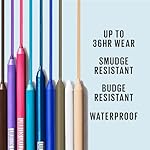Maybelline TattooStudio Long-Lasting Sharpenable Eyeliner Pencil, Glide on Smooth Gel Pigments with 36 Hour Wear, Waterproof, Intense Charcoal, 1 Count - Image 3