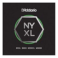 .080 gauge NYXL nickel wound bass guitar string Re-engineered core-to-wrap ratios for a more versatile string Reformulated nickel-plated steel wrap wire for a familiar feel and accentuated harmonics NY Steel cores for improved tuning stability and in...