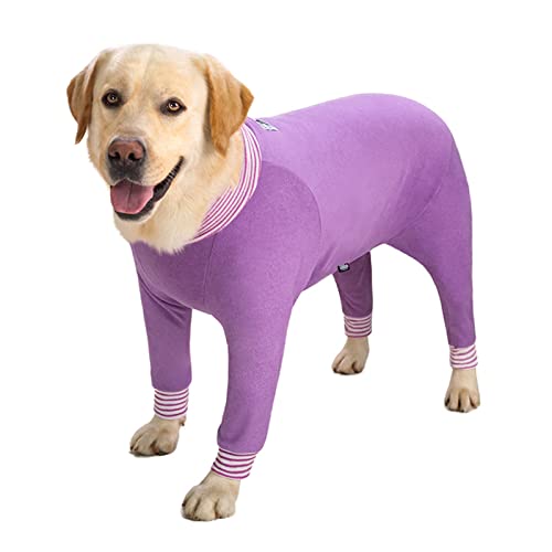 JPETTO犬服 つなぎ 春秋冬 犬の服 パジャマ ロンパース ハイネック 中型犬 大型犬 犬 タイツ 長袖 抜け毛対策 防寒 暖かい ドッグウェア tシャツ 犬服 猫服 ルームウェア 寝間着 部屋着 冷え予防 お出掛け用 散歩 05