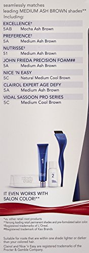 Clairol Nice n Easy Touch Up 5A Medium Ash Brown miniatura 7