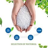 Teivio 25 Liter 200 Counts Strong Pedal Bin Liners, fit 5-6 Gal Garbage Bags, Bathroom Waste Bin Liners, Small Plastic Trash Can Bags for home office kitchen, Clear - Image 6