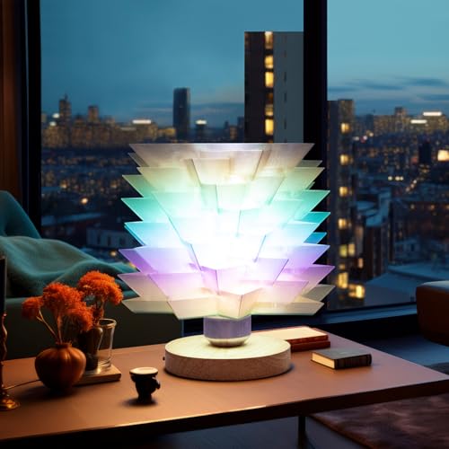 Image of IEMAI Clear Rainbow PETG Filament 1.75mm 1kg, Fast Color Change Gradient 3D Printer Filament with Glossy Transparent Finish for Lampshades, Home Decor & DIY Models