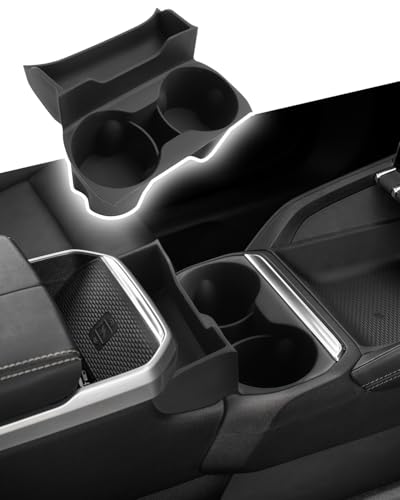Image of CDEFG for 2025 2026 GMC Terrain Center Console Organizer Cup Holder Insert - Terrain Elevation Silicone Console Storage Accessories