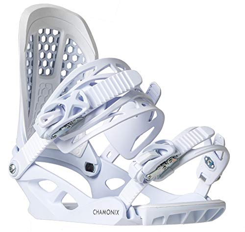 Chamonix Chavanne Womens Snow Bindings White Sz M (7-10)