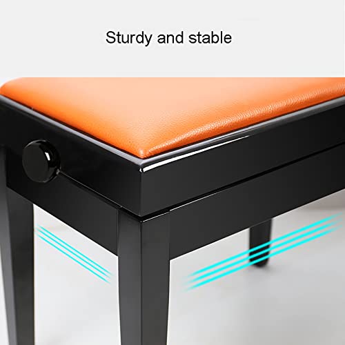 TEmkin Tabouret de Piano Solo Banc de Piano à Levage hydraulique de Luxe, avec Coussin Confortable et imperméable, Hauteur réglable de 10 cm, adapté à la Plupart des Pianos - Les Beatles, Paul McCartney, John Lennon, RIngo Starr, George Harrison TEmkin Tabouret de Piano Solo Banc de Piano à Levage hydraulique de Luxe, avec Coussin Confortable et imperméable, Hauteur réglable de 10 cm, adapté à la Plupart des Pianos – Image 7