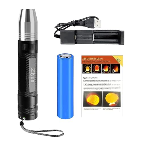 Egg Candler Light Rechargeable USB Eggs Candling Tester