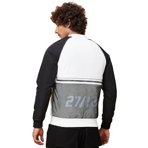 Image of Being Human Green Regular Fit Long Sleeves Men's Jacket Clothing