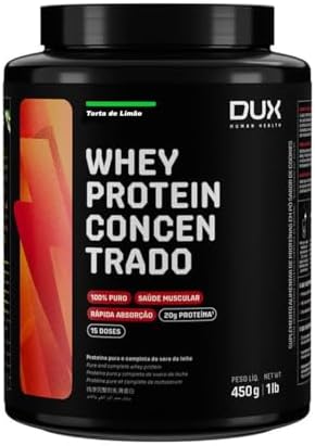 Dux - Whey Protein Concentrado - 450g - Torta de Limão
