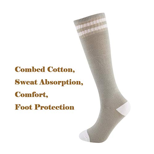 Knee High Socks for Kids, Cotton Soccer Socks for Boys, Girls, Toddlers……2