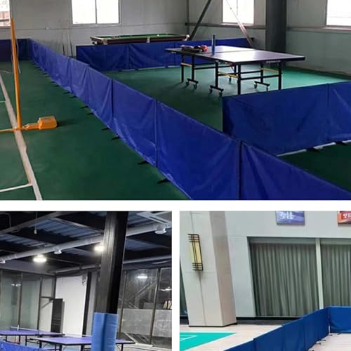 Bloque divisor de tenis de mesa interior y valla de campo de ping pong removible 5