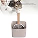 Tnfeeon Cat Litter Scoop with Holder, Stainless Steel Detachable Sifter and Broom Dustpan Set, Wood Handle for Kitty Litter Box Cleaning Box Scooper Shovel