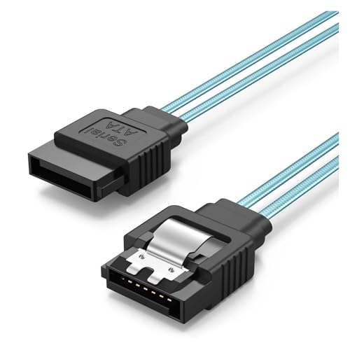 Cable SATA delgado 30 cm 12Gbps para SSD y HDD miniatura 4