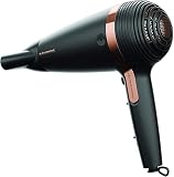 GRUNDIG Naturashine HD 7081 suszarka do włosów z funkcją joniki, ceramiczna ochrona, dysza do stylizacji Cool Touch, 2100 W, 3 poziomy temperatury i 2 poziomy przepływu powietrza, poziom zimna,
