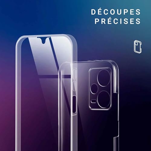 Coque tactile Xiaomi Redmi Note 12 Pro+ 5G protection complète 360 anti-chocs