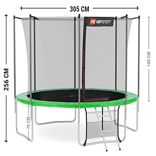 Trampolin 305 cm Hop-Sport für den Außenbereich