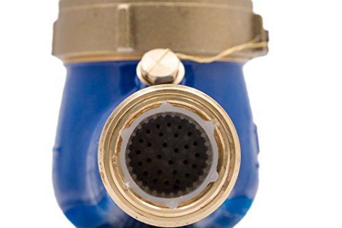 Prm 1 Inch Npt Multi Jet Water Meter With Pulse Output, Brass Body - Not For Potable Water #TOP1