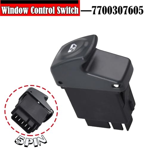 Interrupteur de commande de vitre auto bloquée 7700436524 bouton de remplacement