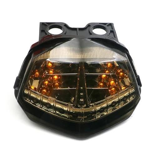 Freno trasero integrado en luz trasera de motocicleta Kawasaki Ninja 250R EX250 con luz led