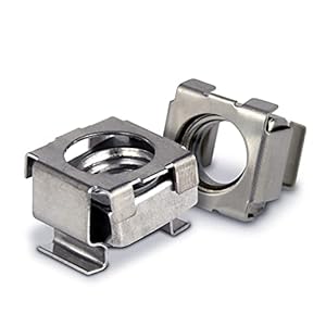 Protech 50 Stück M10 Edelstahl Käfigmuttern