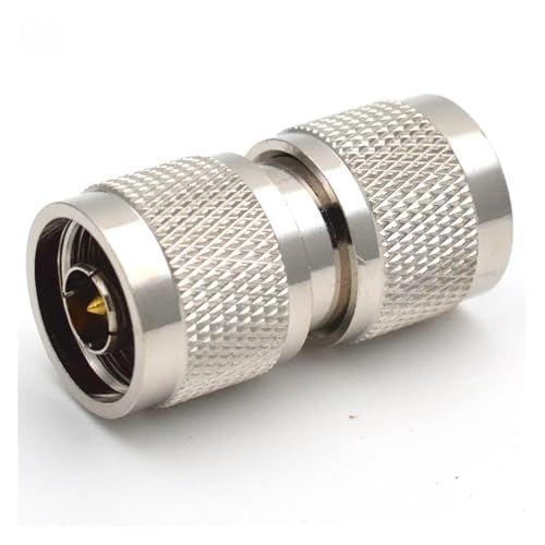 Adaptateur coaxial mâle type N droit L16 laiton liaison antenne extérieure