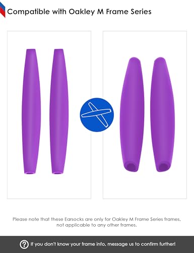 Image of BLAZERBUCK Replacement Earsocks for Oakley M Frame Series Sunglasses