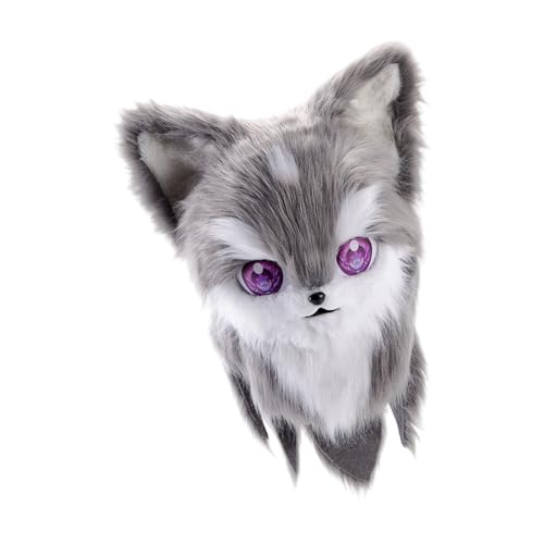 Masque réaliste 3D de renard avec modélisation détaillée pour costume
