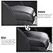 sportuli Center Console Cover Anti-Scratch Leather Armrest Cover Replace for 2011-2023 2024 Dodge Charger Chrysler 300 300C (Carbon Fiber)