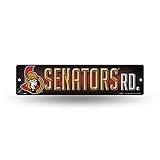 Rico Industries HSN9301 Plastic Street Sign , Ottawa Senators