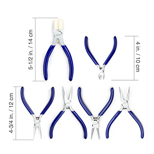 WORKPRO 7-Piece Jewelry Pliers Set