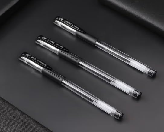 Bolígrafos gel BaoKe 0.5mm, paquete de 24 miniatura 3