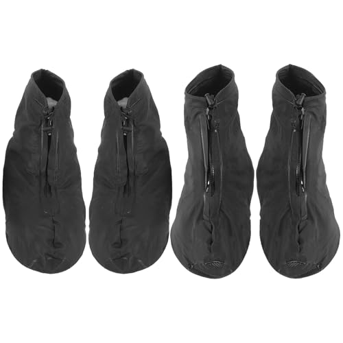 Calzado Impermeable con Cremallera, 4 Unidades XL Negro miniatura 1