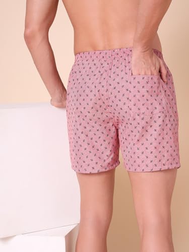 Image of Urban Scottish Ultra-Comfortable Men's Boxer Pants - 100% Cotton Material with A Stylish Print - Soft and Stretchy Elastic Waist Band - Dynamic Movement and Hardwearing Stitching - Breathable with A Gentle Snug Fit