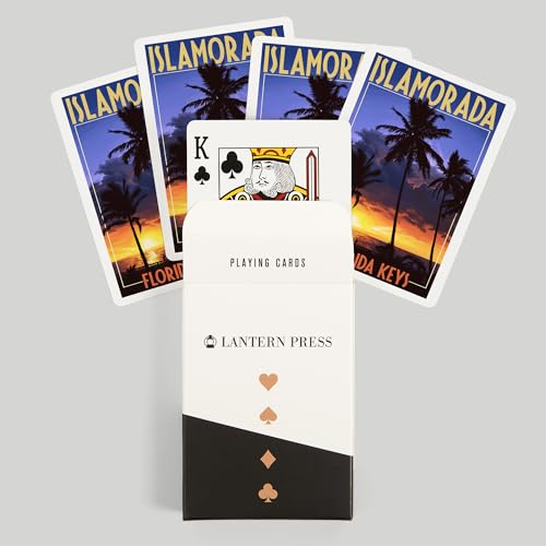 Lantern Press Islamorada 52 Cartas de Póker miniatura 6