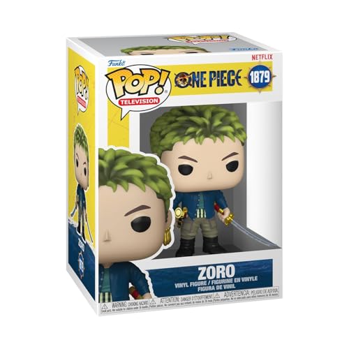 Funko Pop! TV: One Piece - Zoro - Collectable Vinyl Figure - Gift Idea - Official Merchandise - Toys for Kids & Adults - Anime Fans - Model Figure for